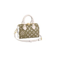 [스페셜오더]LOUIS VUITTON-M27572 루이비통 모노그램 앙프렝뜨스피디 반둘리에 20 밀키화이트&그린