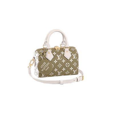 [스페셜오더]LOUIS VUITTON-M27572 루이비통 모노그램 앙프렝뜨스피디 반둘리에 20 밀키화이트&그린