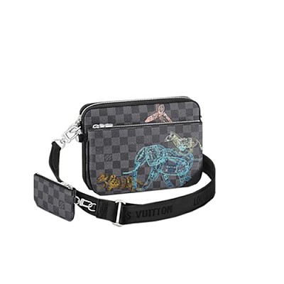 [스페셜오더]LOUIS VUITTON-M45965 루이비통 모노그램 스트라이프 트리오 메신저
