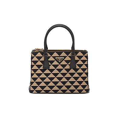 PRADA-1BA863 프라다 화이트 미디엄 프라다 갤러리아 가죽 백