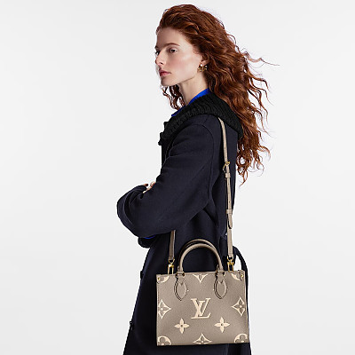 LOUIS VUITTON-M14576 루이비통 블랙 모노그램 송아지 가죽 온더고 PM