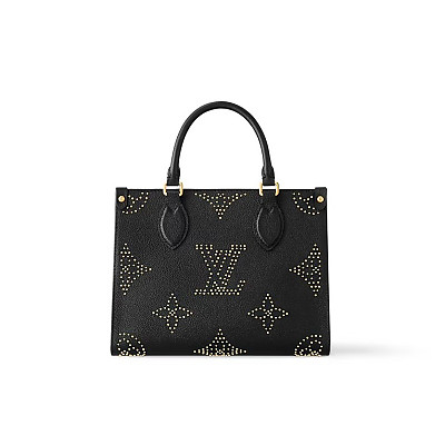 LOUIS VUITTON-M14576 루이비통 블랙 모노그램 송아지 가죽 온더고 PM