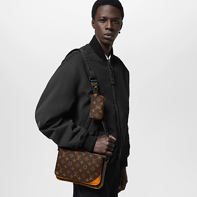 [스페셜오더]LOUIS VUITTON-M45965 루이비통 모노그램 스트라이프 트리오 메신저
