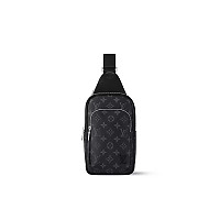 LOUIS VUITTON-M14953 루이비통 블랙 다모플라주 에비뉴 슬링 백