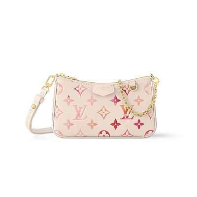 LV-M81066 루이비통 크림 모노그램 앙프렝뜨 이지 파우치 온 스트랩 19cm