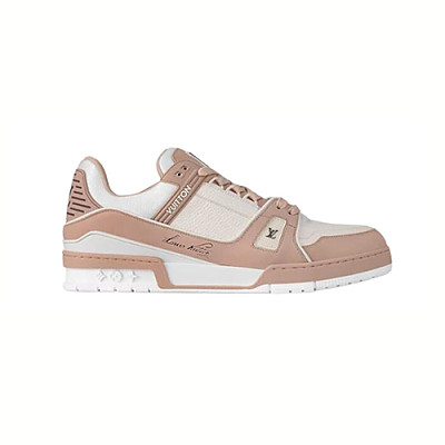 LOUIS VUITTON-1A54HS 루이비통 화이트/그린 LV 트레이너 스니커즈