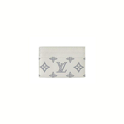 LOUIS VUITTON-M14766 루이비통 오프화이트 모노그램 헤리티지 더블 카드 홀더