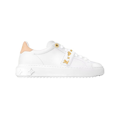 LOUIS VUITTON-1A8NFT 루이비통 화이트/핑크 타임 아웃 스니커즈