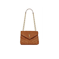 SAINT LAURENT-494699 생 로랑 다크 베이지 스몰 루루 체인 숄더백