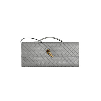 [스페셜오더]BOTTEGA VENETA-741511 보테가 베네타 앰버 스웨이드 안디아모 클러치