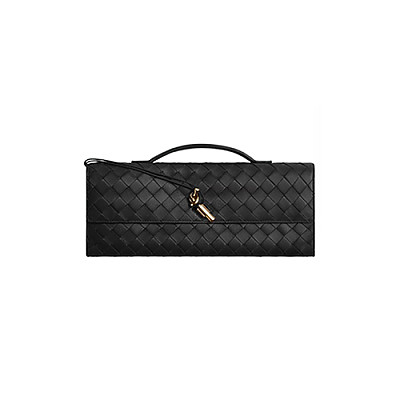 [스페셜오더]BOTTEGA VENETA-741511 보테가 베네타 앰버 스웨이드 안디아모 클러치