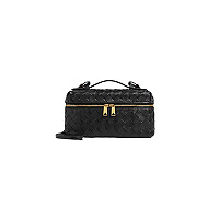 BOTTEGA VENETA-789109 보테가 베네타 블루 스웨이드 뱅뱅 베니티 케이스