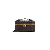 BOTTEGA VENETA-789109 보테가 베네타 블루 스웨이드 뱅뱅 베니티 케이스