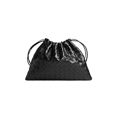 BOTTEGA VENETA-796728 보테가 베네타 스웨이드 더스트 백 그래피트
