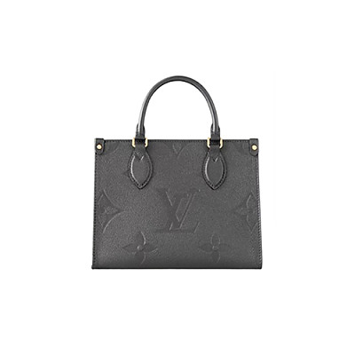 LOUIS VUITTON-M14576 루이비통 블랙 모노그램 송아지 가죽 온더고 PM
