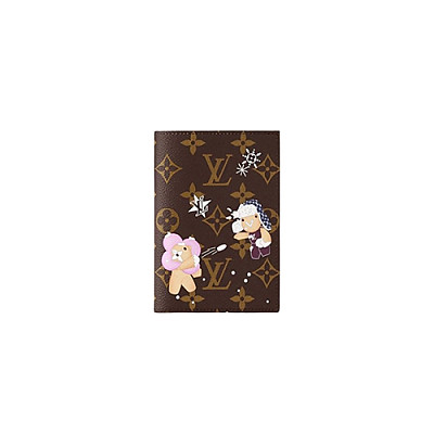 LOUIS VUITTON-M25968 루이비통 핑크 모노그램 패스포트 커버