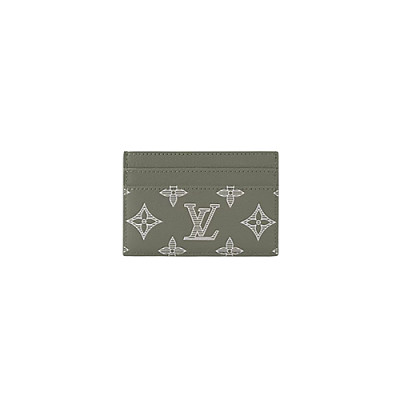 LOUIS VUITTON-M14766 루이비통 오프화이트 모노그램 헤리티지 더블 카드 홀더