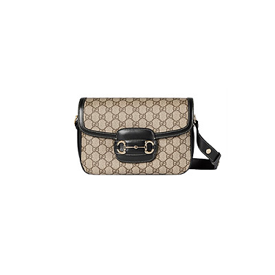 GUCCI-815178 2718 구찌 브라운 가죽 구찌 홀스빗 1955 스몰 숄더백