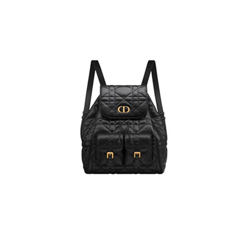 DIOR-M6301 디올 블랙 Dior Caro 미디엄 백팩