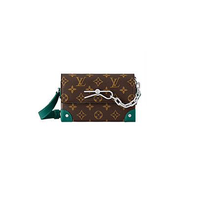 LV-M83613 루이비통 모노그램 마카사르 스티머 웨어러블 월릿 18cm