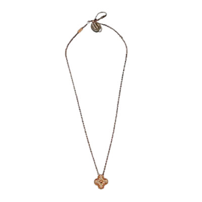 [스페셜오더]VAN CLEEF ARPELS-6120 반클리프 골드&그레이 그린 알함브라 펜던트