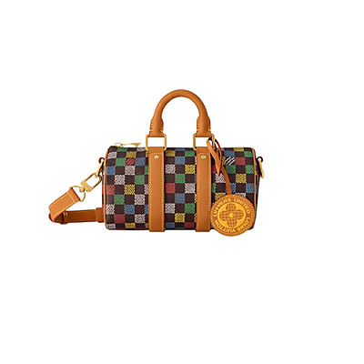 LOUIS VUITTON-M24999 루이비통 블루 모노그램 서핑 키폴 반둘리에 25