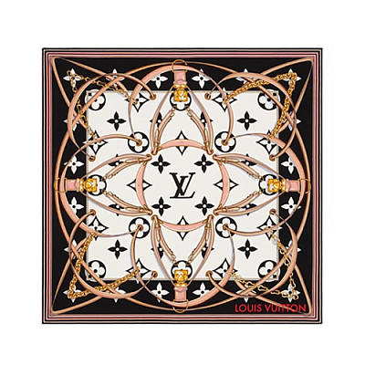 LOUIS VUITTON-M76649 루이비통 블랙 얼티밋 모노그램 스퀘어 90