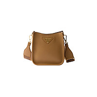 [스페셜오더]PRADA-1BH191 프라다 클레이 그레이 가죽 미니 숄더 백