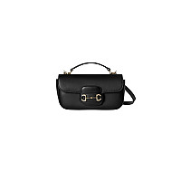 GUCCI-815206 9741 구찌 베이지/블랙 구찌 홀스빗 1955 스몰 탑 핸들백