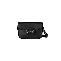GUCCI-815178 9741 구찌 베이지/블랙 구찌 홀스빗 1955 스몰 숄더백