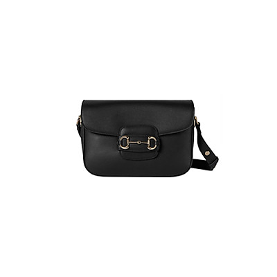 GUCCI-815178 2718 구찌 브라운 가죽 구찌 홀스빗 1955 스몰 숄더백