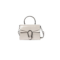 GUCCI-799599 1000 구찌 디오니서스 블랙 페이턴트 가죽 탑 핸들 백