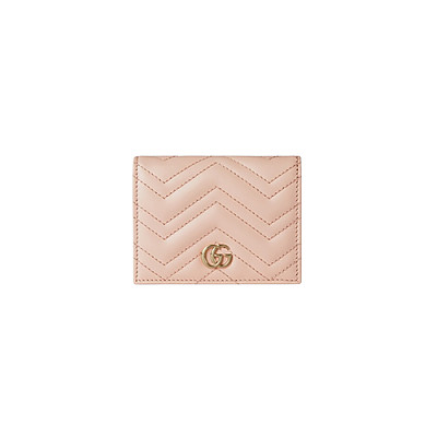 GUCCI-466492 3520 구찌 브라이트 그린 GG 마몽 카드 케이스 지갑
