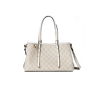 GUCCI-815214 9758 구찌 베이지 GG 엠블럼 스몰 토트백