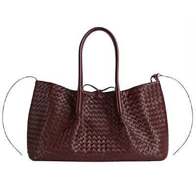 [스페셜오더]BOTTEGA VENETA-817166 보테가 베네타 브라운 피나코테카(양면 사용 가능)