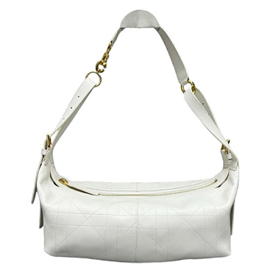 DIOR-M2418 디올 화이트 D-Journey 라지 백