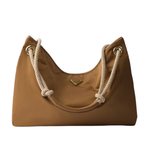 PRADA-1BC244 프라다 브랜디 마리너 리나일론 라지 숄더백