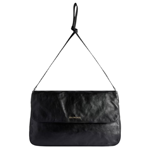 BALENCIAGA-805737 발렌시아가 블랙 그런지 미디엄 메신저백