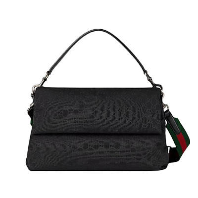 GUCCI-821616 1042 구찌 블랙 웹 디테일 미디엄 GG 크로스백