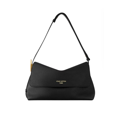 LOUIS VUITTON-M13148 루이비통 블랙 송아지 가죽 로우 키 메신저