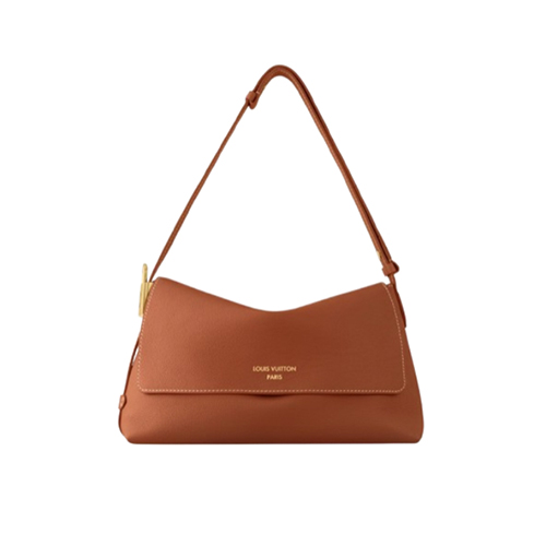 LOUIS VUITTON-M13151 루이비통 꼬냑 송아지 가죽 로우 키 메신저