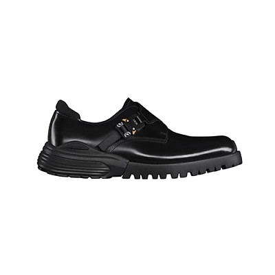 DIOR-3DE393 디올 블랙 Dior Combat 몽크 더비 슈즈 남성용
