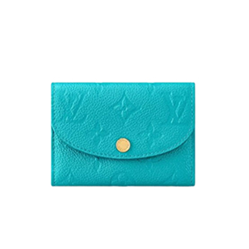 LOUIS VUITTON-M14085 루이비통 카비라 블루 모노그램 앙프렝뜨 LV x TM 로잘리 코인 퍼스