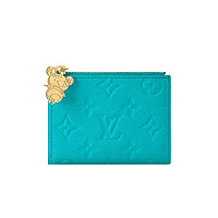 LOUIS VUITTON-M12487 루이비통 모노그램/라이트 블루 리사 월릿