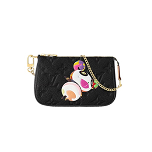 LOUIS VUITTON-M13824 루이비통 블랙 모노그램 앙프렝뜨 LV x TM 미니 포쉐트 악세수아