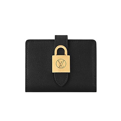 LOUIS VUITTON-M12408 루이비통 블랙 로우 키 컴팩트 월릿