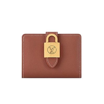 LOUIS VUITTON-M12148 루이비통 꼬냑 로우 키 컴팩트 월릿