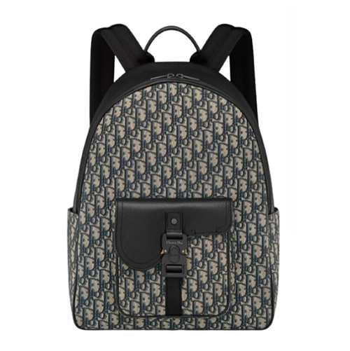 DIOR-1ADBA2 디올 베이지/블랙 Saddle 지퍼 백팩