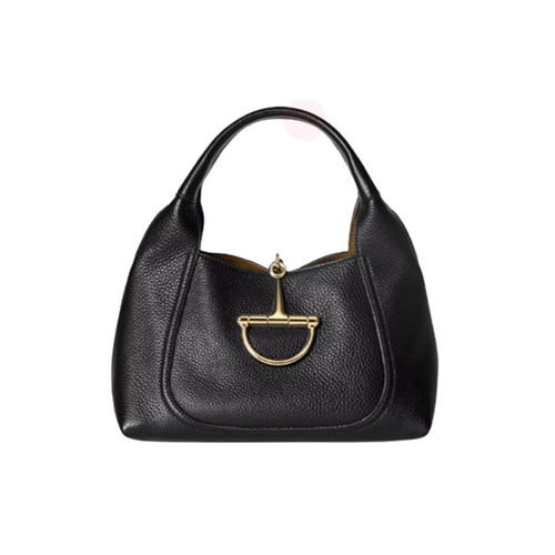 GUCCI-837467 1000 구찌 블랙 구찌 소프트빗 미디엄 탑 핸들백