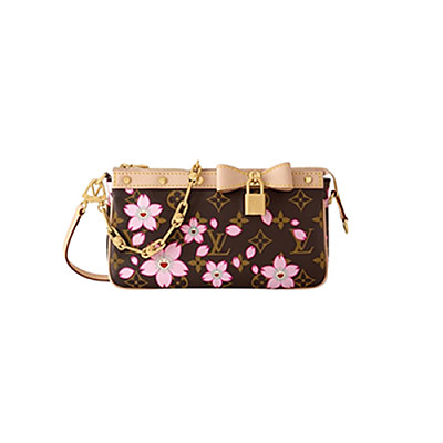 LOUIS VUITTON-N64451 루이비통 다미에 아주르 새 프린트 장식 미니 포쉐트 악세수아